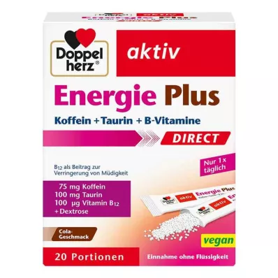 Doppelherz Energy Plus Direct Granulas, 20 gab