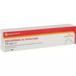 DICLOFENAC AL Sāpju gēls 10 mg/g, 50 g