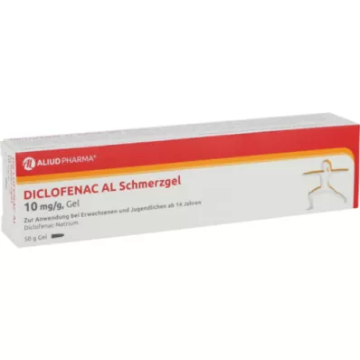 DICLOFENAC AL Sāpju gēls 10 mg/g, 50 g