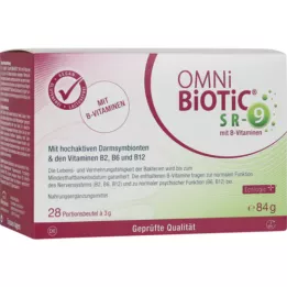 OMNI BiOTiC SR-9 ar B vitamīnu maisiņiem pa 3g, 28X3 g