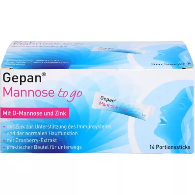 GEPAN Mannoze to go perorālais šķīdums, 14X5 ml