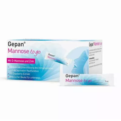 Gepan Mannose lietošanai, dzeršanai gatava mannoze ar cinku (14x5 ml) Gepan Mannose lietošanai, dzeršanai gatava mannoze ar cinku (14x5 ml)