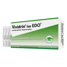 VIVIDRIN iso EDO pretalerģijas acu pilieni, 30X0,5 ml