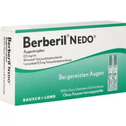 BERBERIL N EDO Acu pilieni, 30X0,5 ml