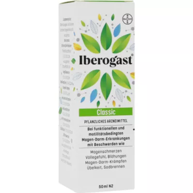 IBEROGAST Klasisks perorālais šķidrums, 50 ml