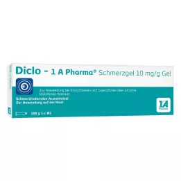 DICLO-1A Pharma pretsāpju želeja 10 mg/g, 100 g