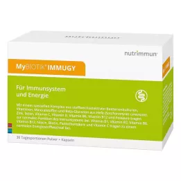 MYBIOTIK IMMUGY Kombinētais iepakojums 30x2 g+60 kapsulu, 1 P