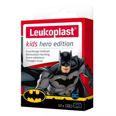 LEUKOPLAST kids Strips hero Batman Mix, 12 gab LEUKOPLAST kids Strips hero Batman Mix, 12 gab