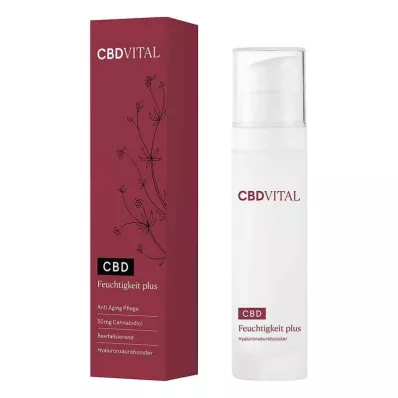 CBD VITAL Mitrinošs krēms plus premium, 50 ml CBD VITAL Mitrinošs krēms plus premium, 50 ml