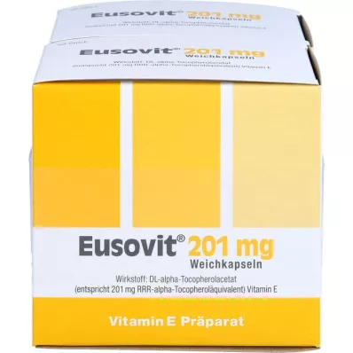 EUSOVIT 201 mg mīkstās kapsulas, 180 gab