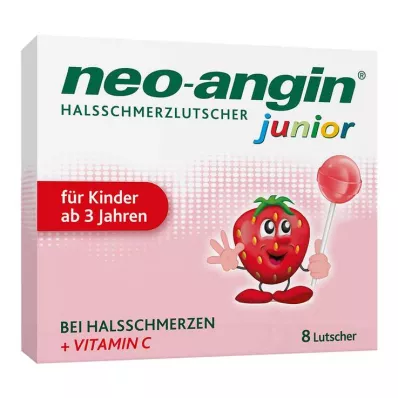 neo-angin® junior iekaisušas kakla konfektes, 8 gab neo-angin® junior iekaisušas kakla konfektes, 8 gab