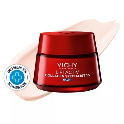 VICHY LIFTACTIV Kolagēna speciālistu nakts krēms, 50 ml