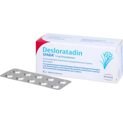 DESLORATADIN STADA 5 mg apvalkotās tabletes, 100 gab