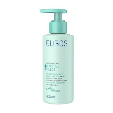 EUBOS SENSITIVE Atjaunojošs krēms rokām &amp; Aizsargkrēms Spend, 150 ml