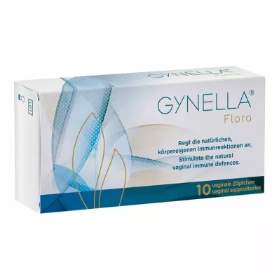 GYNELLA Flora vaginālas svecītes, 10 gab