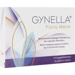 GYNELLA Flora Meno vaginālas tabletes, 10 gab
