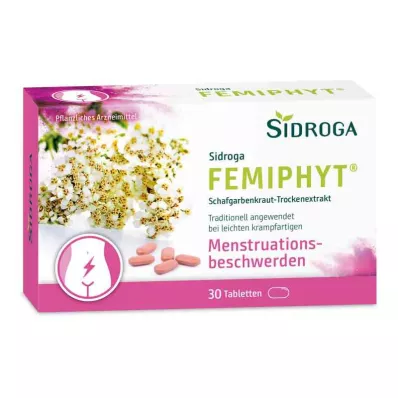 SIDROGA FemiPhyt 250 mg apvalkotās tabletes, 30 gab