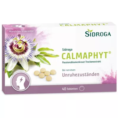 SIDROGA CalmaPhyt 425 mg apvalkotās tabletes, 40 gab