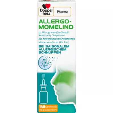 ALLERGO-MOMELIND Double h.50 μg/Spr.St. 140Spr.St., 18 g