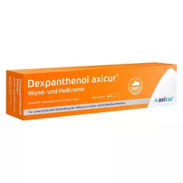 DEXPANTHENOL axicur brūču un brūču dzīšanas krēms 50 mg/g, 50 g
