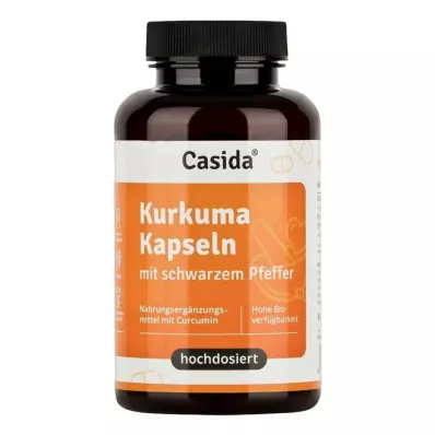 Kurkuma kapsulas + piparu kurkumīns lielās devās, 90 gab