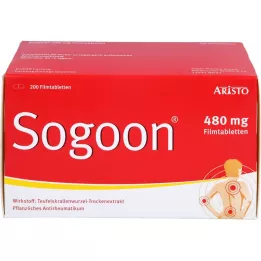SOGOON 480 mg apvalkotās tabletes, 200 gab