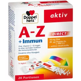 DOPPELHERZ A-Z+Immun DIRECT Granulas, 20 gab