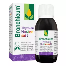BRONCHICUM Timiāna sīrups pret klepu, 100 ml