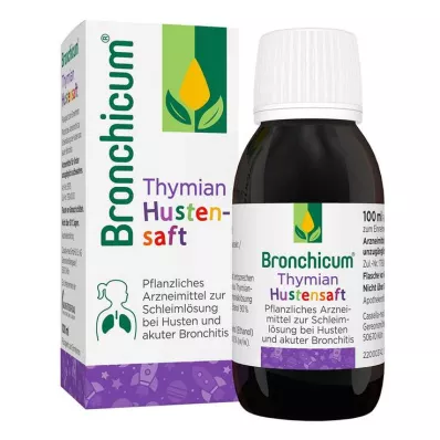 BRONCHICUM Timiāna sīrups pret klepu, 100 ml BRONCHICUM Timiāna sīrups pret klepu, 100 ml