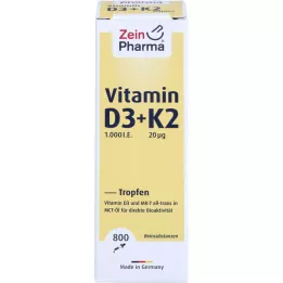 VITAMIN D3+K2 MK-7 pilieni iekšķīgai lietošanai, augstas devas, 25 ml