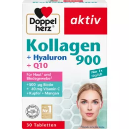 DOPPELHERZ Kolagēns 900 tabletes, 30 kapsulas
