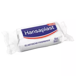 HANSAPLAST elastīga fiksācijas lente 8 cmx4 m, 1 gab