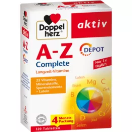 DOPPELHERZ A-Z Complete Depot tabletes, 120 kapsulas