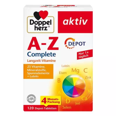 Doppelherz A-Z Complete Depot tabletes, 120 gab