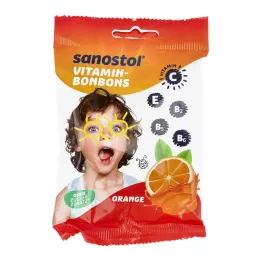 SANOSTOL Apelsīnu vitamīnu konfektes, 75 g