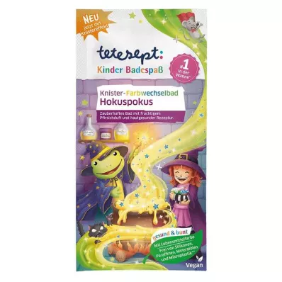 TETESEPT Bērnu peldēšanās rotaļu krāsaina mainīga vanna Hocus Pocus, 45 g TETESEPT Bērnu peldēšanās rotaļu krāsaina mainīga vanna Hocus Pocus, 45 g