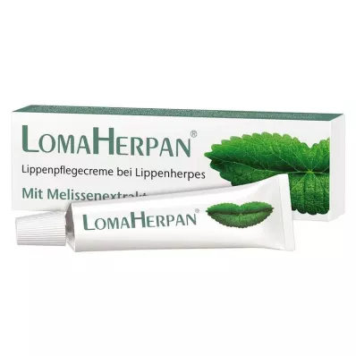 LOMAHERPAN Lūpu kopšanas krēms ar citronmelisas ekstraktu, 5 ml