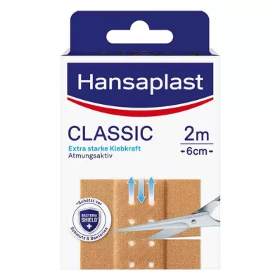 Hansaplast Classic apmetums 6 cm x 2 m, 1 gab