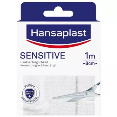 HANSAPLAST Sensitive ģipsis hipoalerģisks 8 cmx1 m, 1 gab