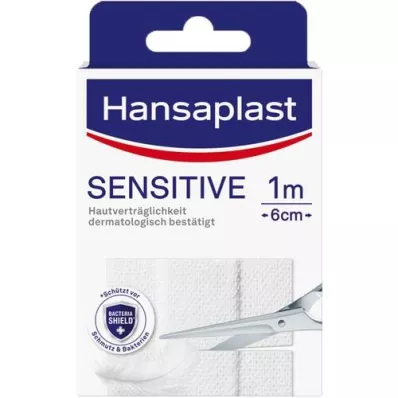 HANSAPLAST Sensitive ģipsis hipoalerģisks 6 cmx1 m, 1 gab