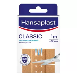 HANSAPLAST Klasiskais apmetums 6 cmx1 m, 1 gab