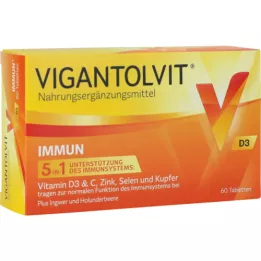 VIGANTOLVIT Imūnās apvalkotās tabletes, 60 gab
