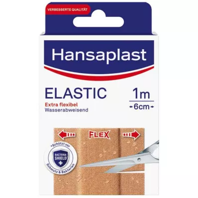 HANSAPLAST Elastīgs plāksteris 6 cmx1 m, 1 gab