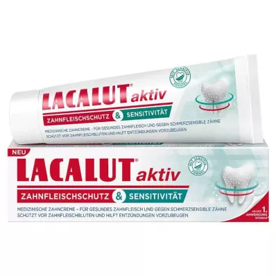 Lacalut aktīvā smaganu aizsardzība &amp; jutīgums, 75 ml