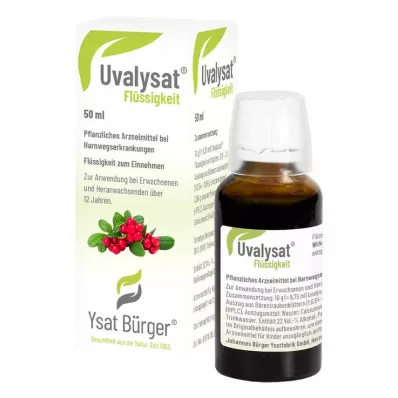 UVALYSAT Perorālais šķidrums, 50 ml UVALYSAT Perorālais šķidrums, 50 ml