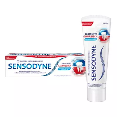 Sensodyne Sensitivity &amp; smaganu zobu pasta (75 ml)