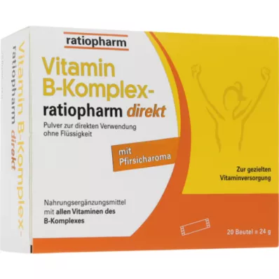 VITAMIN B-KOMPLEX-ratiopharm direct pulveris, 20 gab