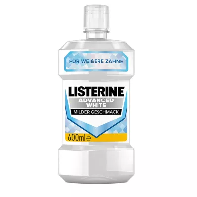 Listerine Advanced balts mutes skalojamais līdzeklis, 600 ml