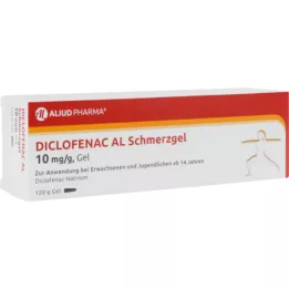 DICLOFENAC AL Sāpju gēls 10 mg/g, 120 g