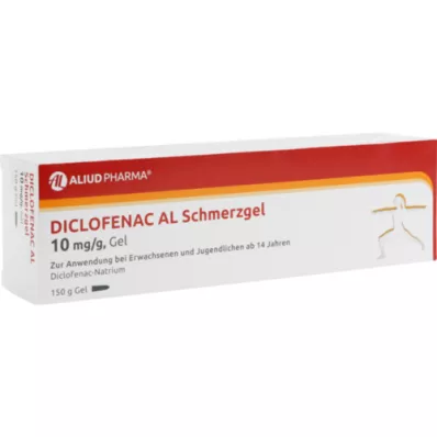 DICLOFENAC AL Sāpju gēls 10 mg/g, 150 g